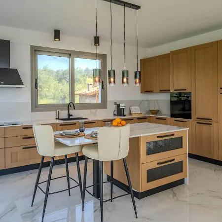 Villa Sadova Private Pool Panoramic View Kalamata