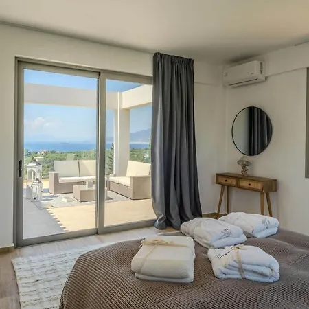 Sadova Private Pool Panoramic View Kalamata