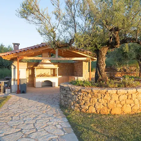 Villa Sadova Private Pool Panoramic View Kalamáta