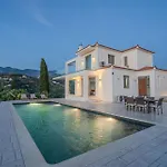 Sadova Private Pool Panoramic View Villa Kalamata