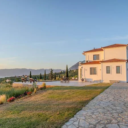 Sadova Private Pool Panoramic View * Kalamata