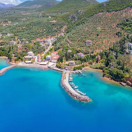 Sadova Private Pool Panoramic View Villa Kalamáta