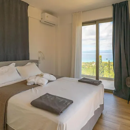 Sadova Private Pool Panoramic View Каламата