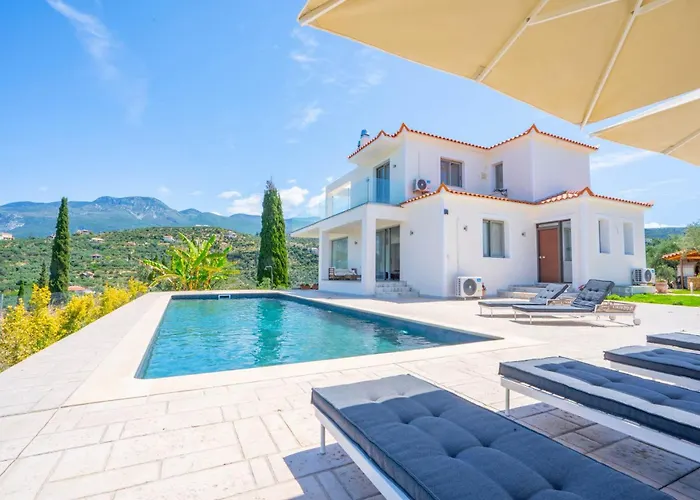 Villa Sadova Private Pool Panoramic View