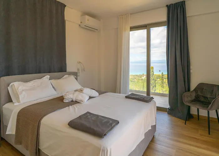 Sadova Private Pool Panoramic View Kalamáta